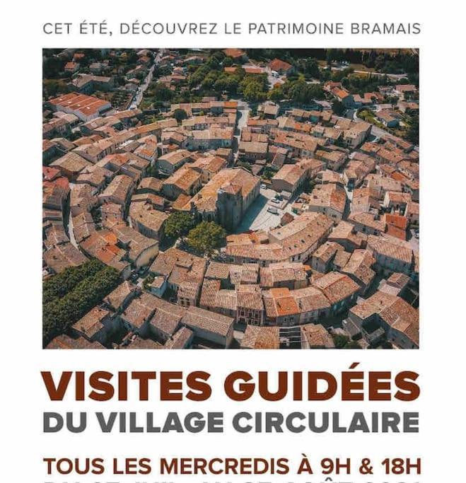 Maison Climatisee Avec Stationnement Et Wifi Bram Ngoại thất bức ảnh