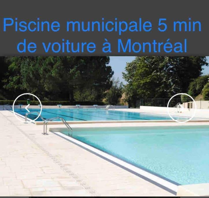 Maison Climatisee Avec Stationnement Et Wifi Bram Ngoại thất bức ảnh
